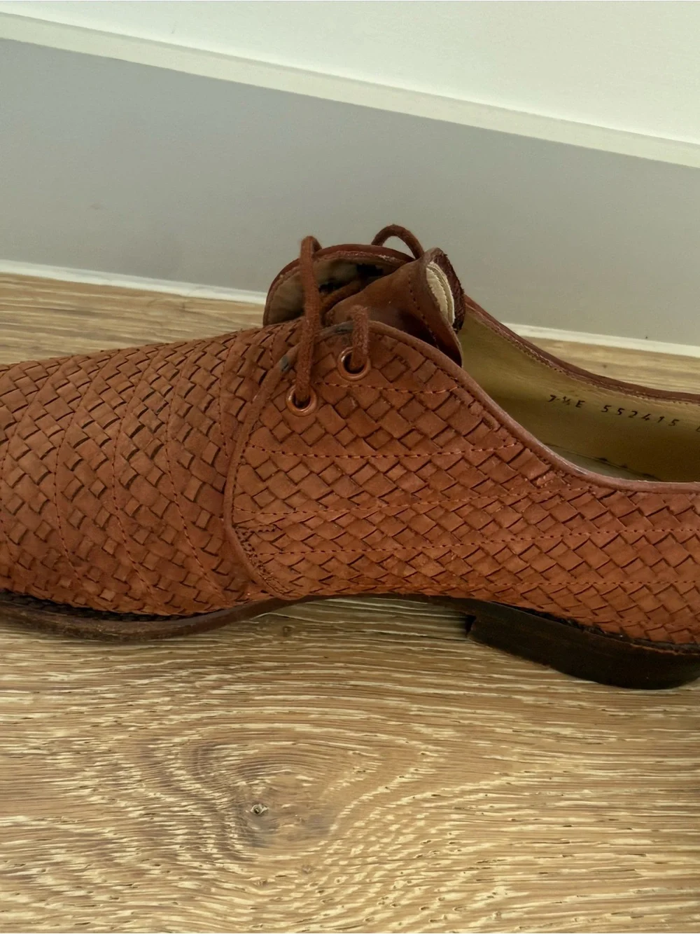 Bally Men's Woven Leather Chukka Boots - Rust